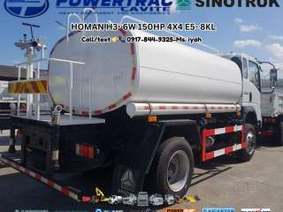 SINOTRUK HOMAN H3 WATER TRUCK 6W 150HP 4X4 E5- 8KL