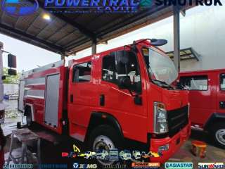 SINOTRUK HOMAN H3 FIRE TRUCK 5KL EURO 5-