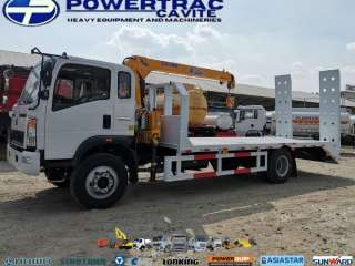 SINOTRUK HOMAN SELF LOADING TRUCK WITH BOOM E2 3.2 T, 6000mm