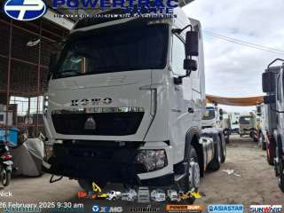 SINOTRUK TRACTOR HEAD HIGH ROOF HOWO T7S 10W 430HP E5- 40T