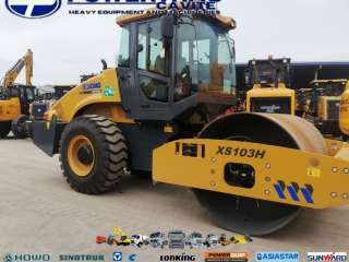 XCMG VIBRATORY ROLLER SINGLE DRUM XS103H 10T