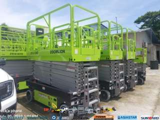 ZOOMLION ZS1212HDS-LI SCISSOR LIFT Platform Height:12m