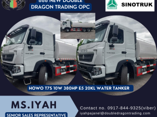 #SINOTRUK #HOWOT7S 10W  20KL WATER TANKER