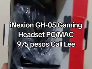 Gaming Headset iNexion GH-05 PC Mac 500p call Lee 0961 984 42 66