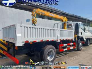 SINOTRUK CARGO BOOM TRUCK HOMAN H3 6W 150HP 4X2 E5 3.2T,