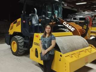 YAMA YZD 6.0D VIBRATORY ROLLER, 6 TONS