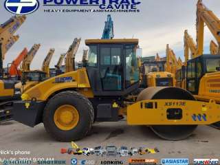XS113E XCMG VIBRATORY ROLLER SINGLE DRUM  (CUMMINS) 10T