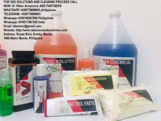 Ssd Solutions Chemicals for Cleaning Black Dollars and Euros in Philippines and Asia