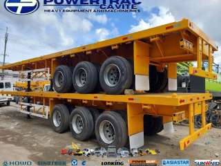 HIGH BED TRAILER 12W 3-AXLE, 40FT, 45 TONS=