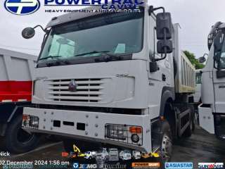 HOWO STD 6X6  DUMPTRUCK 340HP 15CBM E2