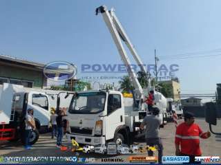 SINOTRUK HOMAN H3 MANLIFT 14MTRS*