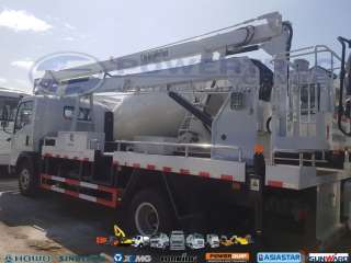 SINOTRUK HOMAN H5 MANLIFT 17.5MTRS