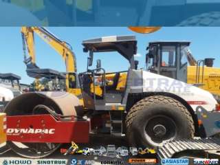 DYNAPAC CA2500 VIBRATORY ROLLER -CUMMINS 10T, NO CABIN