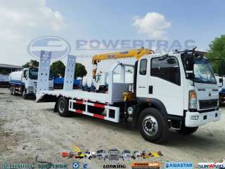 HOMAN SELF-LOADING TRUCK WITH 3.2T BOOM