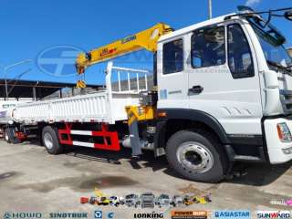 SINOTRUK HOMAN H3 BOOM TRUCK- 5T
