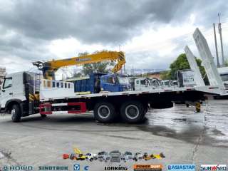 SINOTRUK  HOWO T7S SELF LOADING TRUCK - 22 T, WITH 10 T BOOM