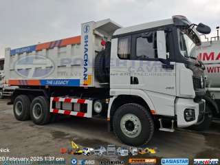 SHACMAN X5000 DUMPTRUCK 10W 385HP E5 20CBM, CUMMINS