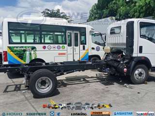 SINOTRUK HOMAN H3 6W CAB  & CHASSIS 14 FEET,