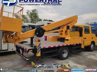 ISUZU MANLIFT (14 MTRS), DOUBLE CAB