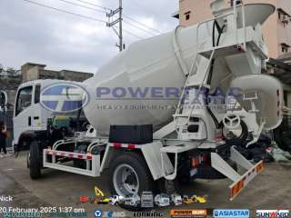 SINOTRUK HOMAM H3 TRANSIT MIXER 6CUBIC,