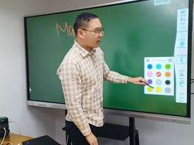 LED TV. Monitor 55'' LED with Stand