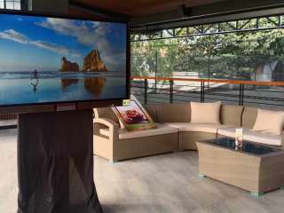 LED TV. Monitor 55'' LED with Stand