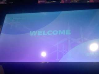 Teleprompter on Stage LED TV. for Rental