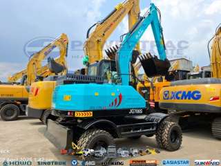 JINGGONG JG708S WHEEL BACKHOE- 0.25CBM,