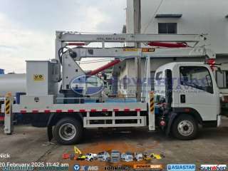 SINOTRUK  HOMAN MANLIFT 6W= 14MTRS