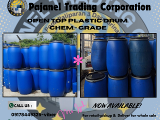 FOR SALE! OPEN AND CLOSED TOP PLASTIC DRUM